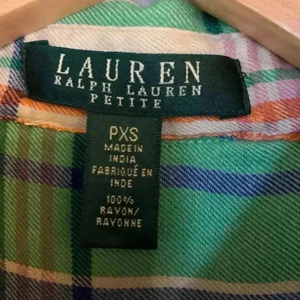 Ralph Lauren Plaid Button Down Shirt - Picture 3 of 9